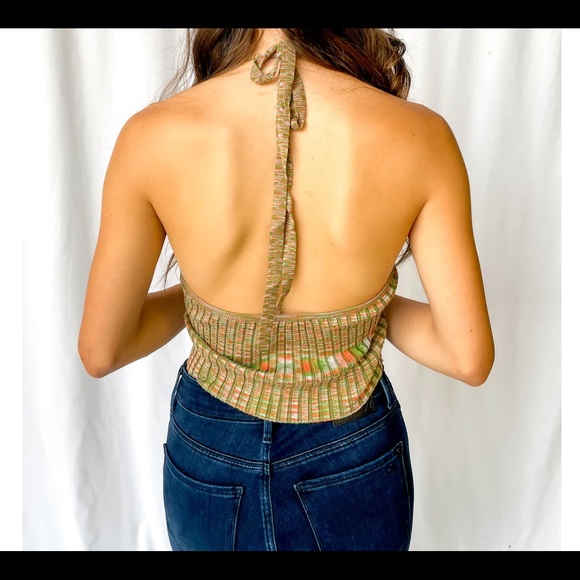 Cotton Candy LA Halter Top - Picture 2 of 2